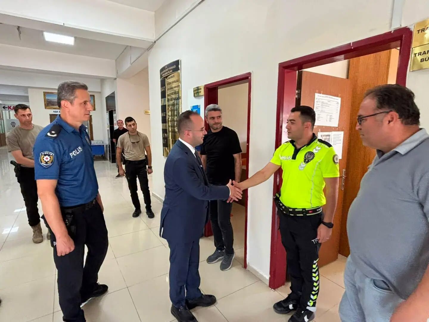 Kaymakam Arslantürk’ten İlçe Emniyet Müdürlüğüne Ziyaret4