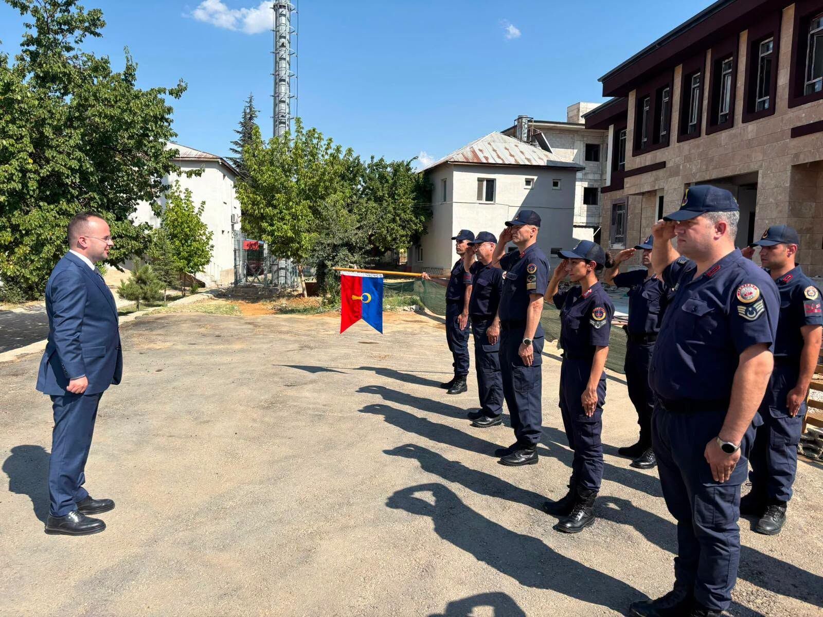 Kaymakam Arslantürk’ten Jandarma Komutanlığına Ziyaret1