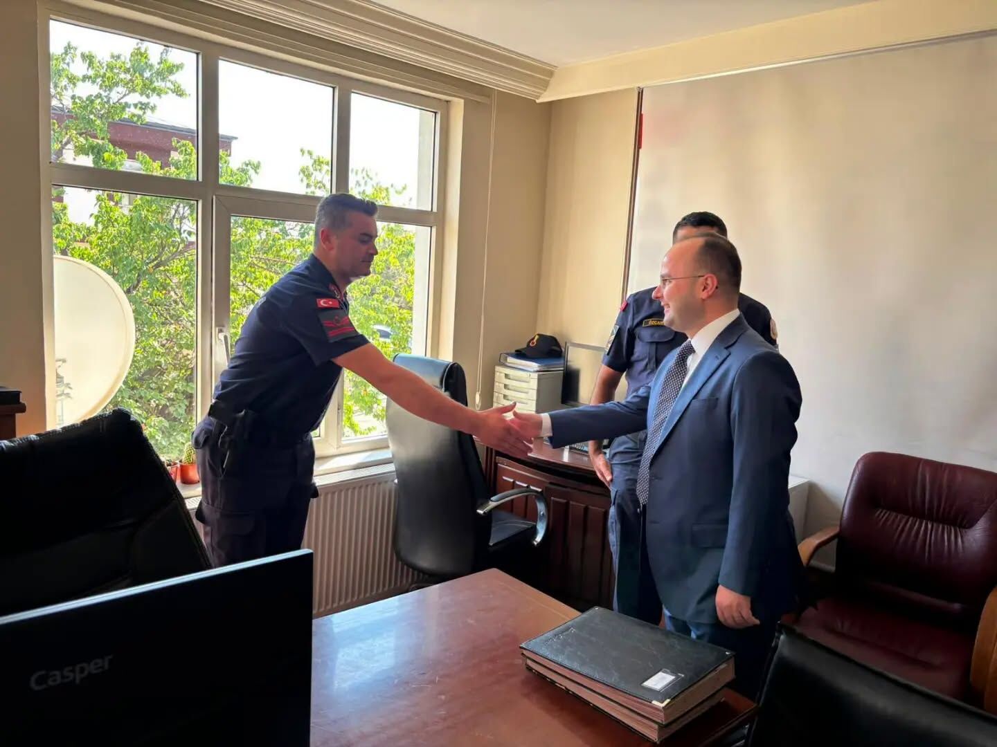 Kaymakam Arslantürk’ten Jandarma Komutanlığına Ziyaret6