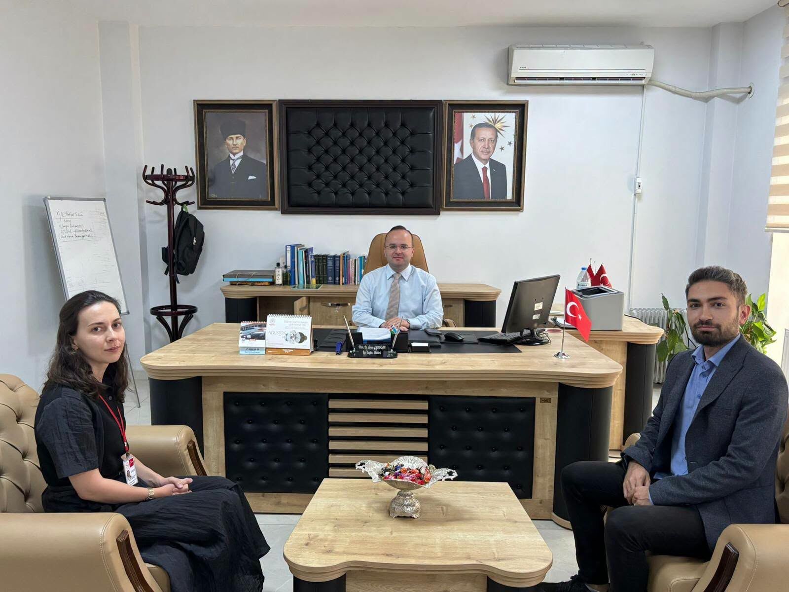 Kaymakam Arslantürk’ten Sağlık Kurumlarına Ziyaret1