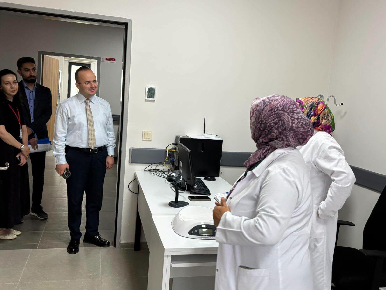 Kaymakam Arslantürk’ten Sağlık Kurumlarına Ziyaret2