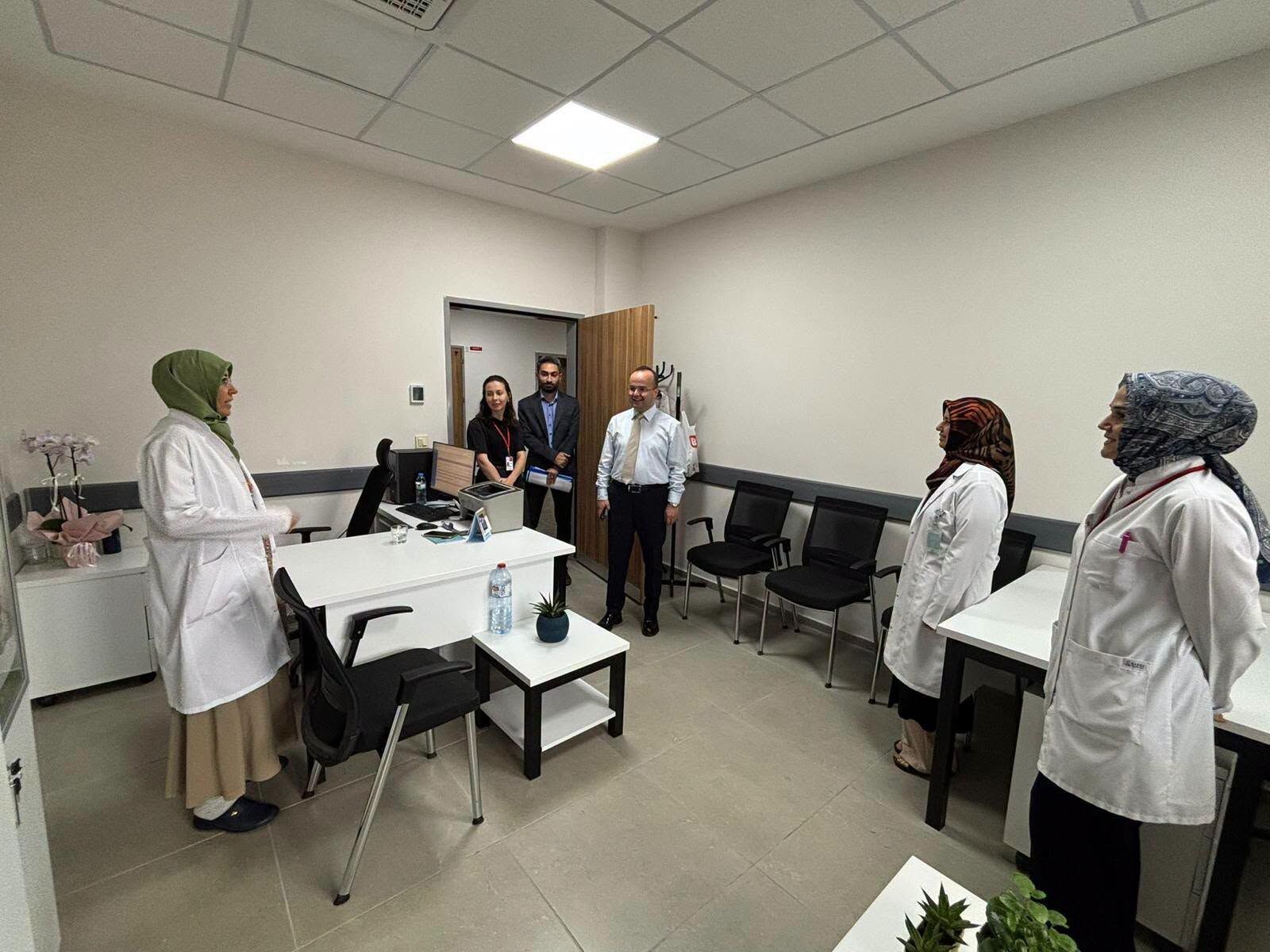 Kaymakam Arslantürk’ten Sağlık Kurumlarına Ziyaret3