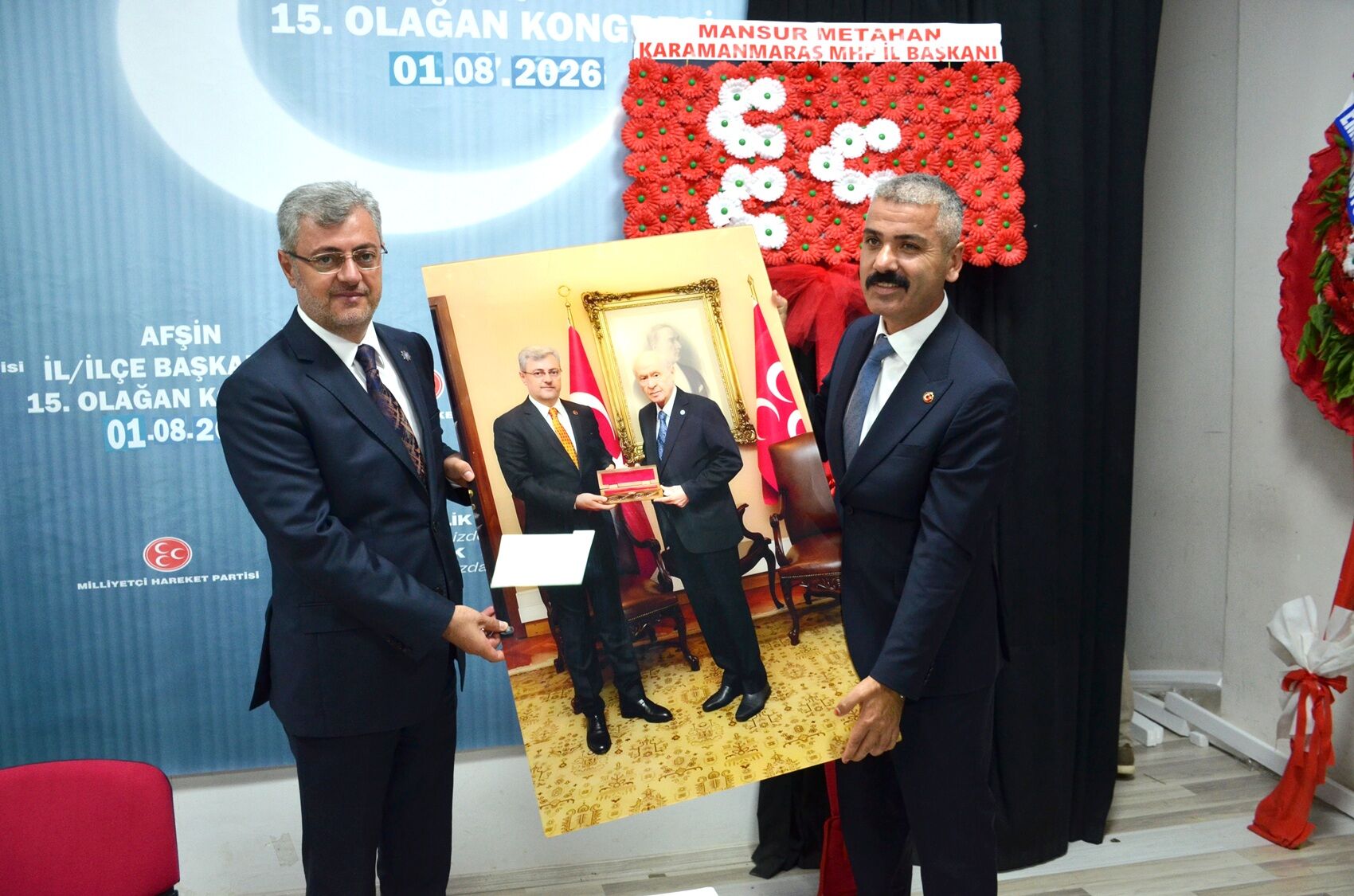 Mhp Afşin’de 15. Olağan Kongre Heyecanı Başladı (12)