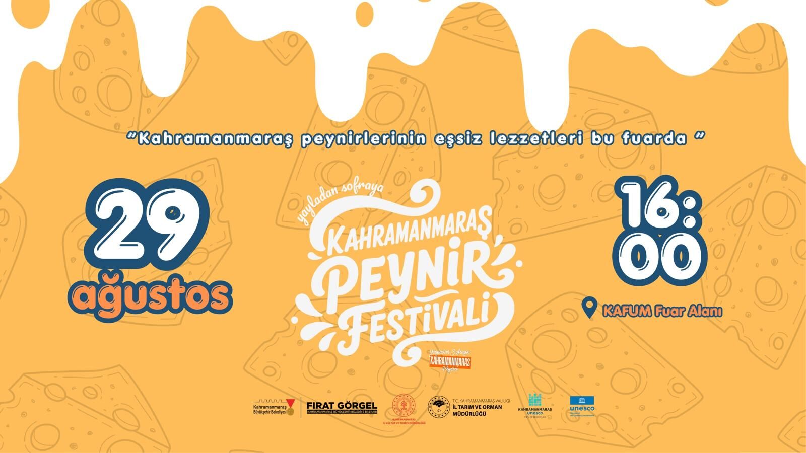 Kahramanmaraş’ın Eşsiz Peynir Mirası KAFUM’da Festivale Dönüşecek