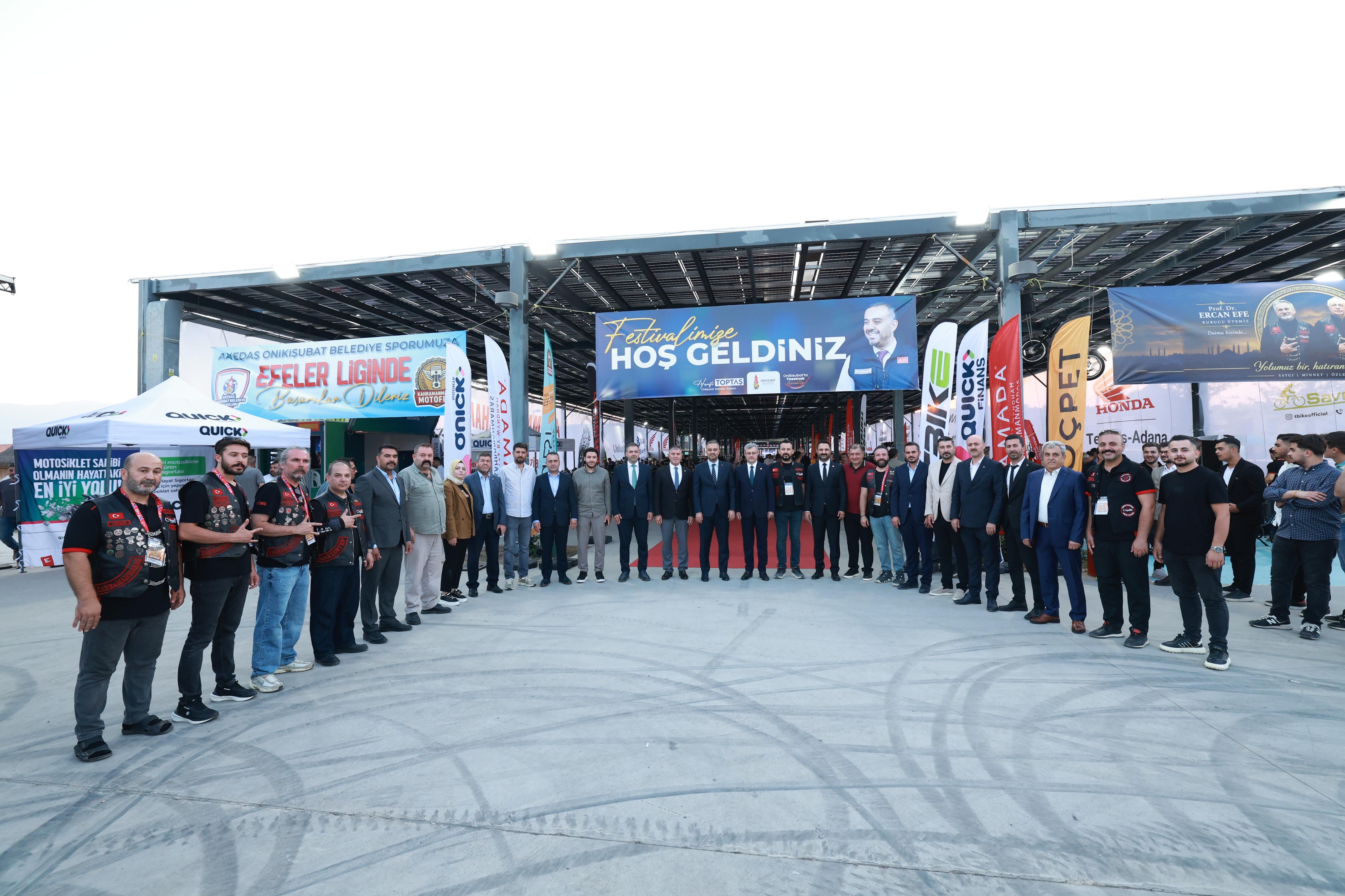 2. Kahramanmaraş Motofest, 3 Günde 50 Bin Kişiyi Ağırladı