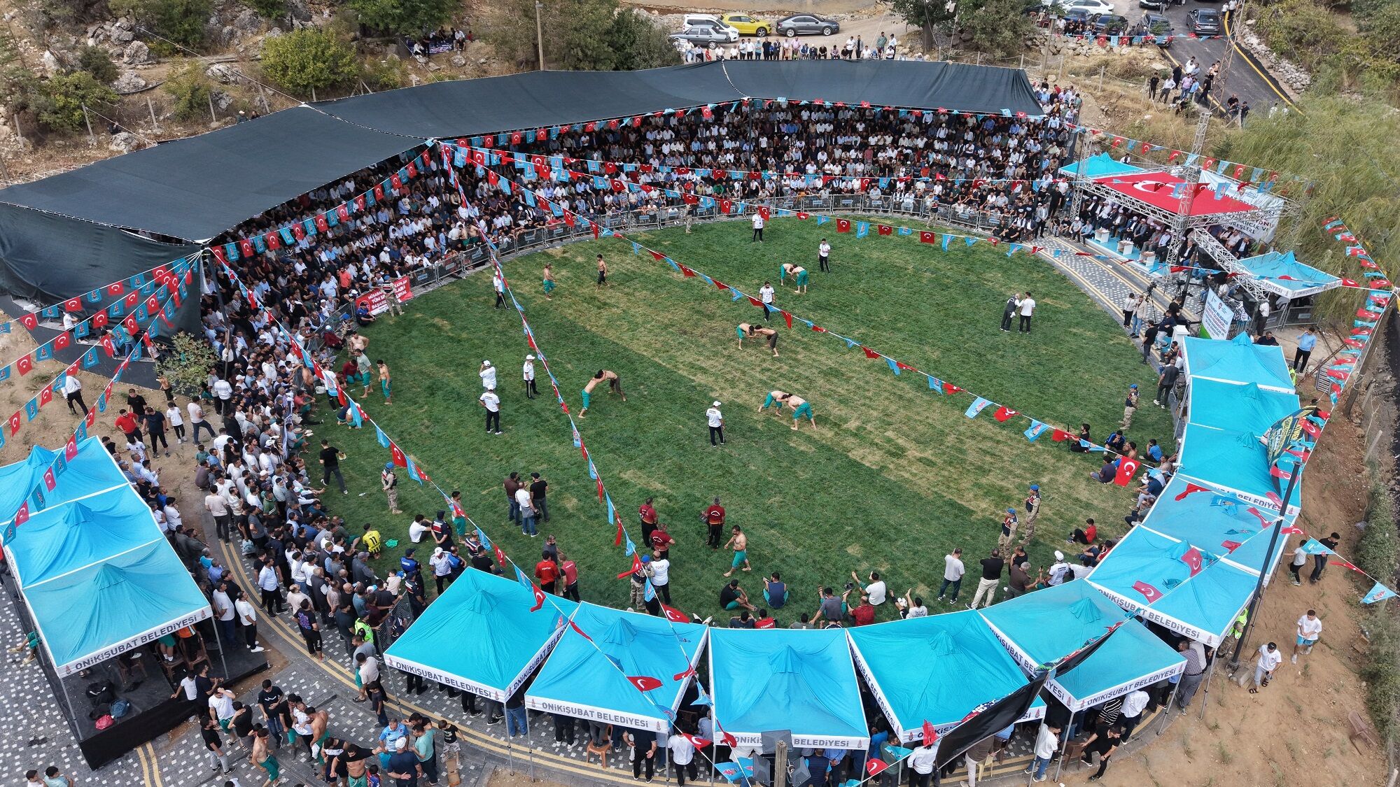 20 Yıl Sonra Kertmen’de Kurulan Er Meydanının Başpehlivanları Belli Oldu (5)