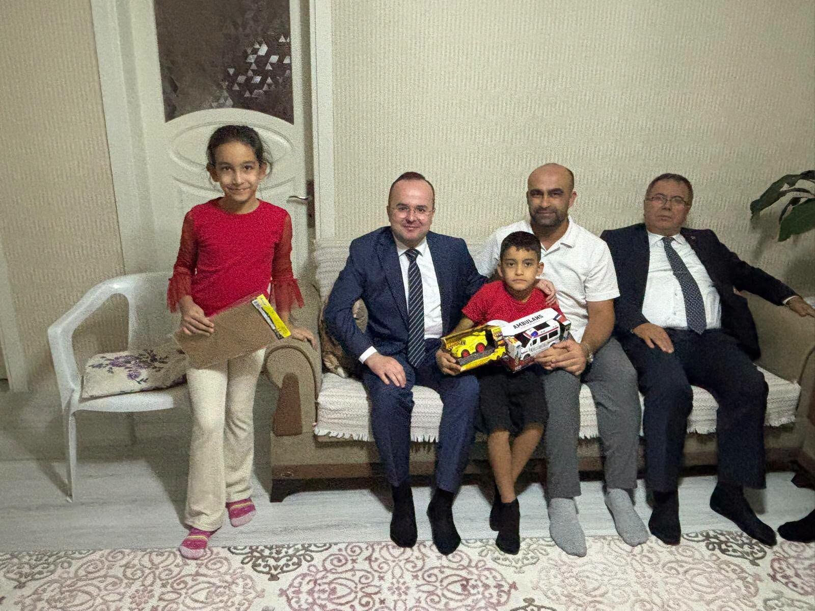 Afşin’de Gaziler Günü’nde Anlamlı Ziyaret