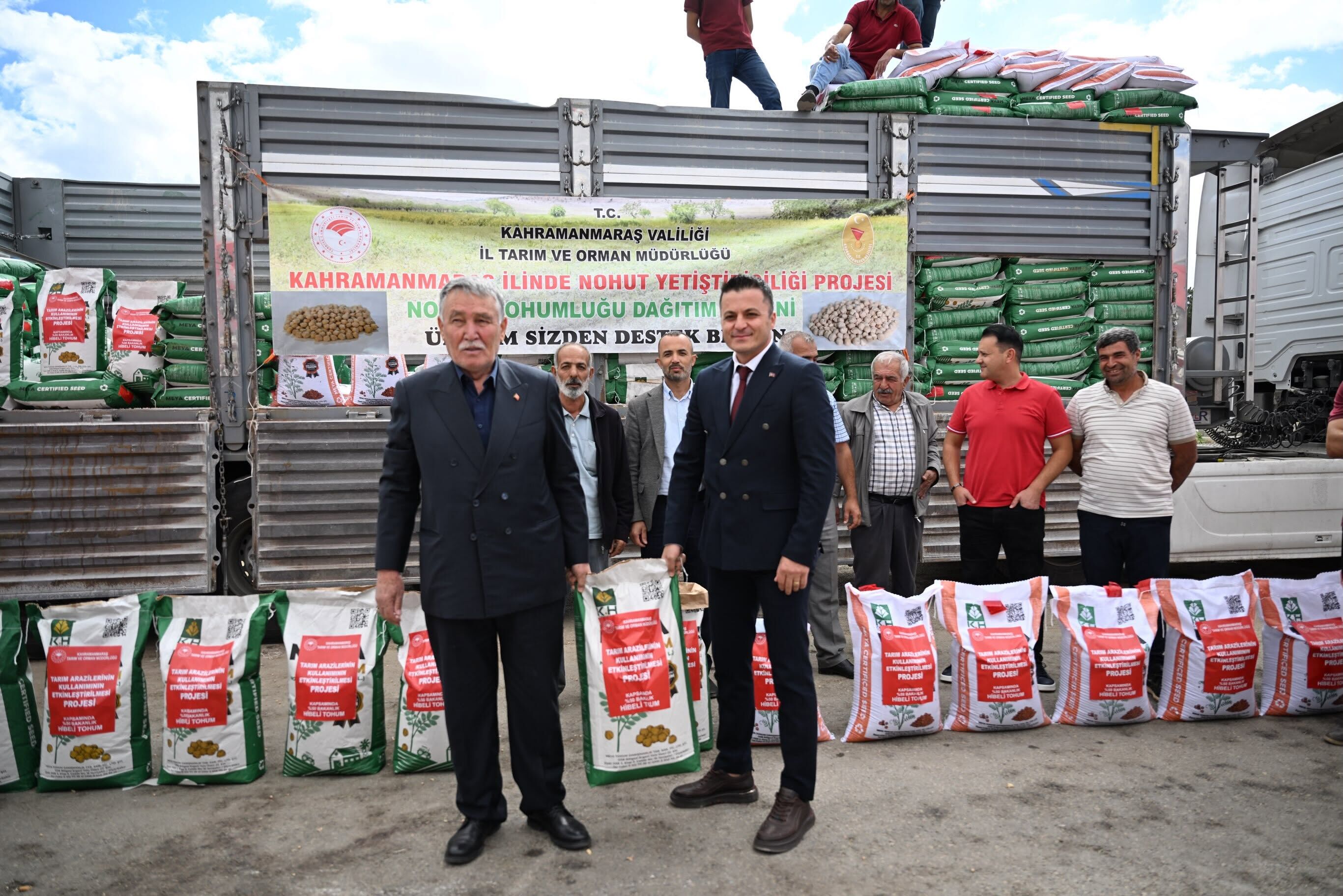 Afşin Dahil 9 İlçede Üreticilere 144 Ton Mercimek Ve Nohut Tohumu Desteği Verildi5