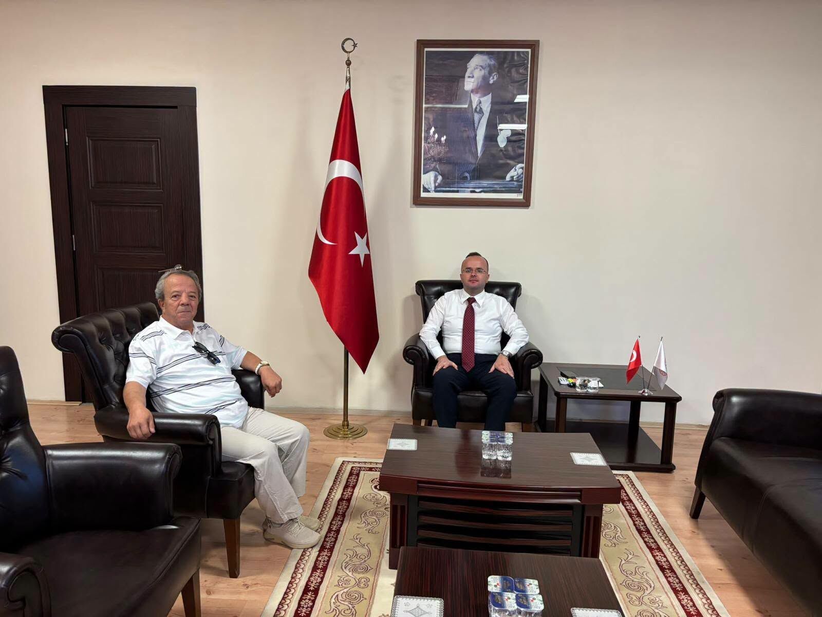 Afşin Kaymakamı Arslantürk’e Ziyaretler Devam Ediyor (2)