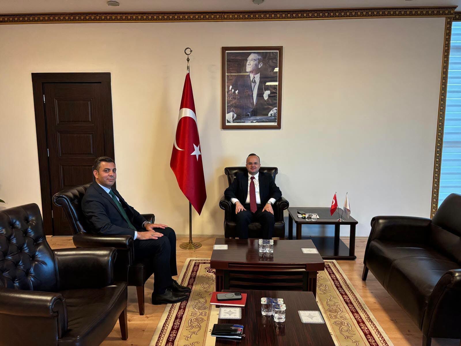 Afşin Kaymakamı Arslantürk’e Ziyaretler Devam Ediyor (3)