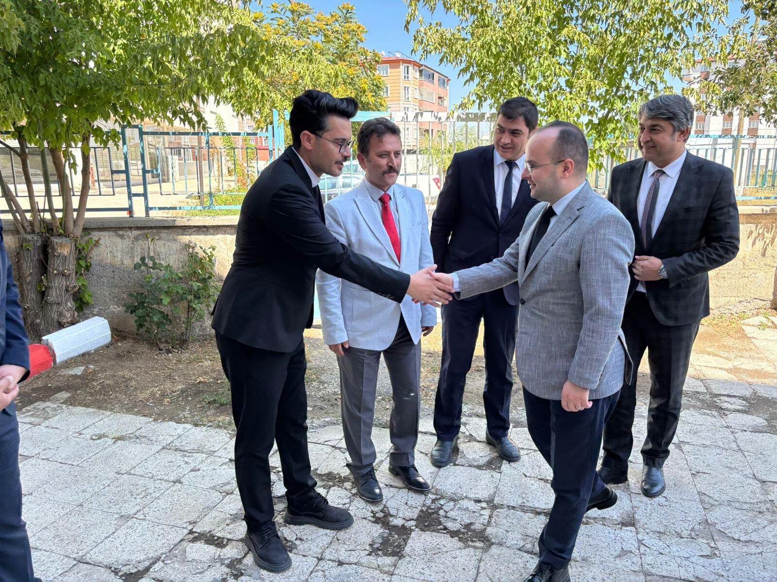 Afşin Kaymakamı Arslantürk’ten İlçe Milli Eğitim Müdürlüğüne Ziyaret1