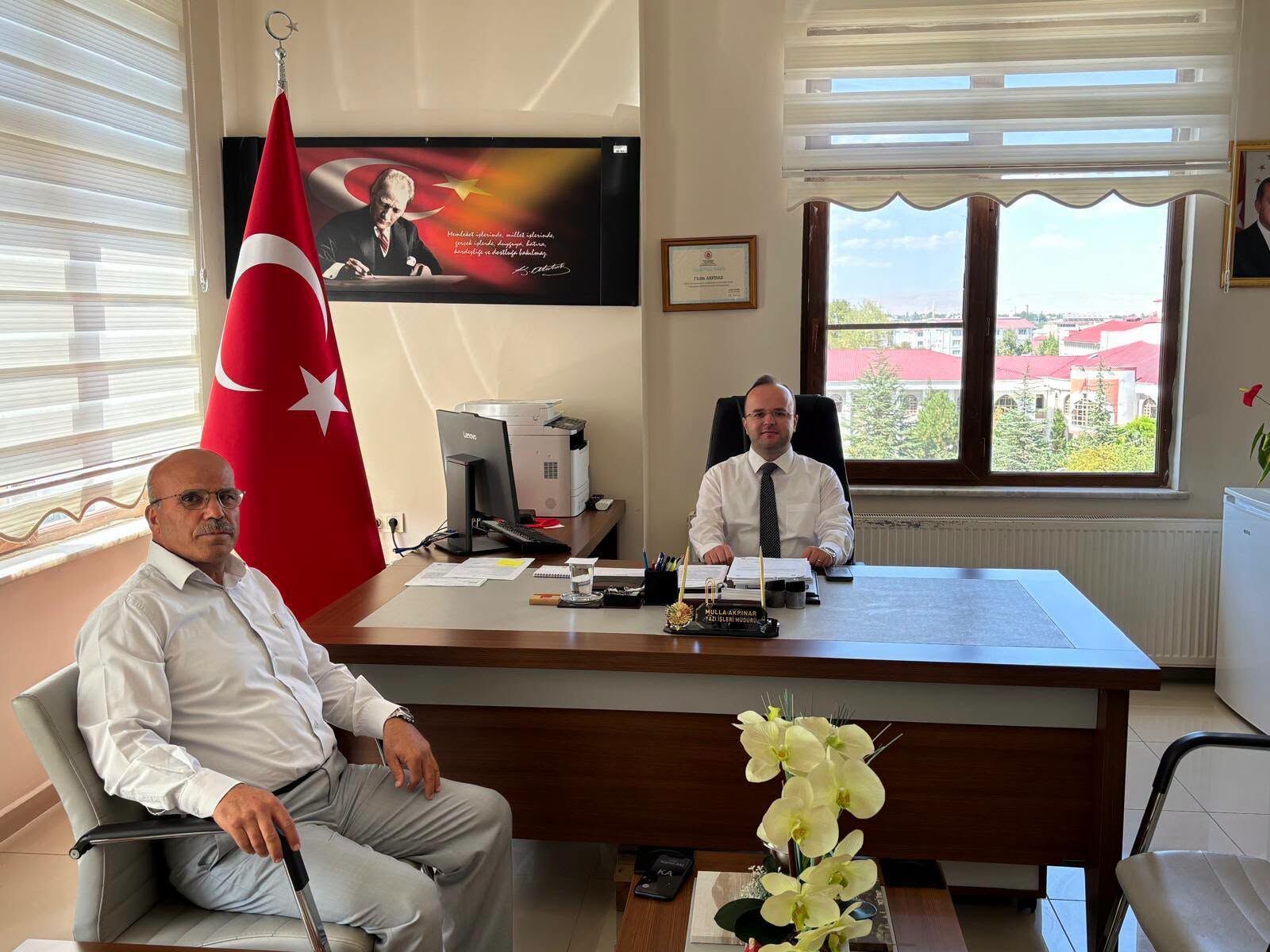 Afşin Kaymakamı Arslantürk’ten Kurum Ziyareti1