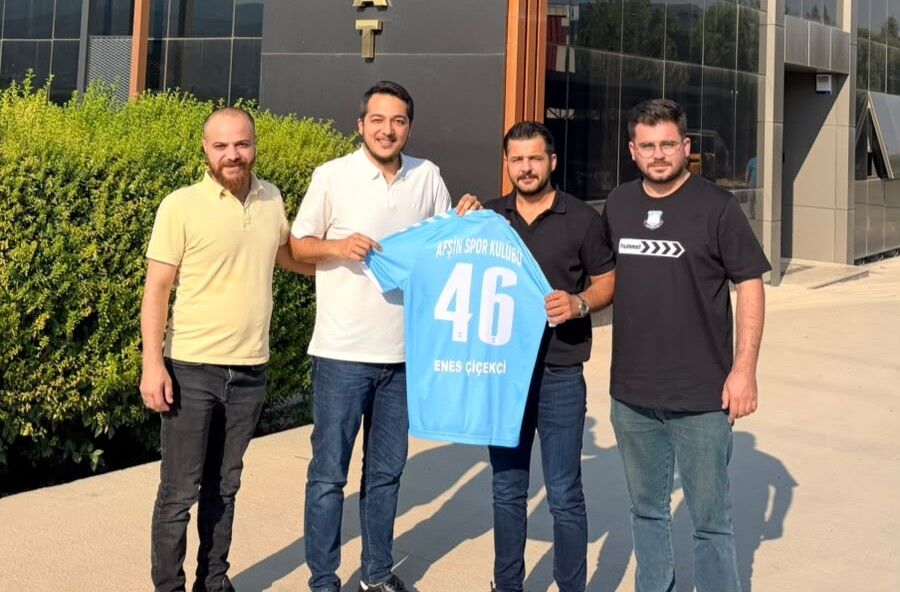 Afşin Spor’dan İş İnsanı Enes Çiçekci’ye Teşekkür Ziyareti