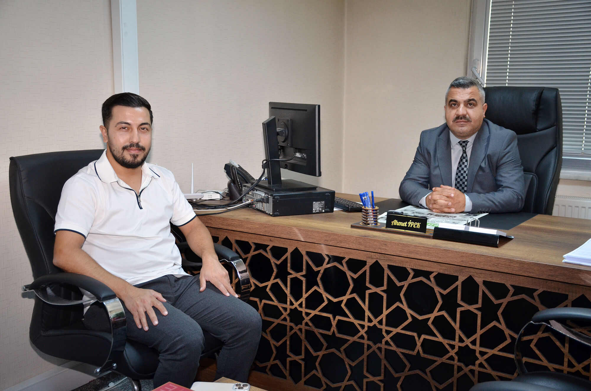 Afşin Vergi Dairesi Müdürü Ahmet İpek Görevine Başladı (1)