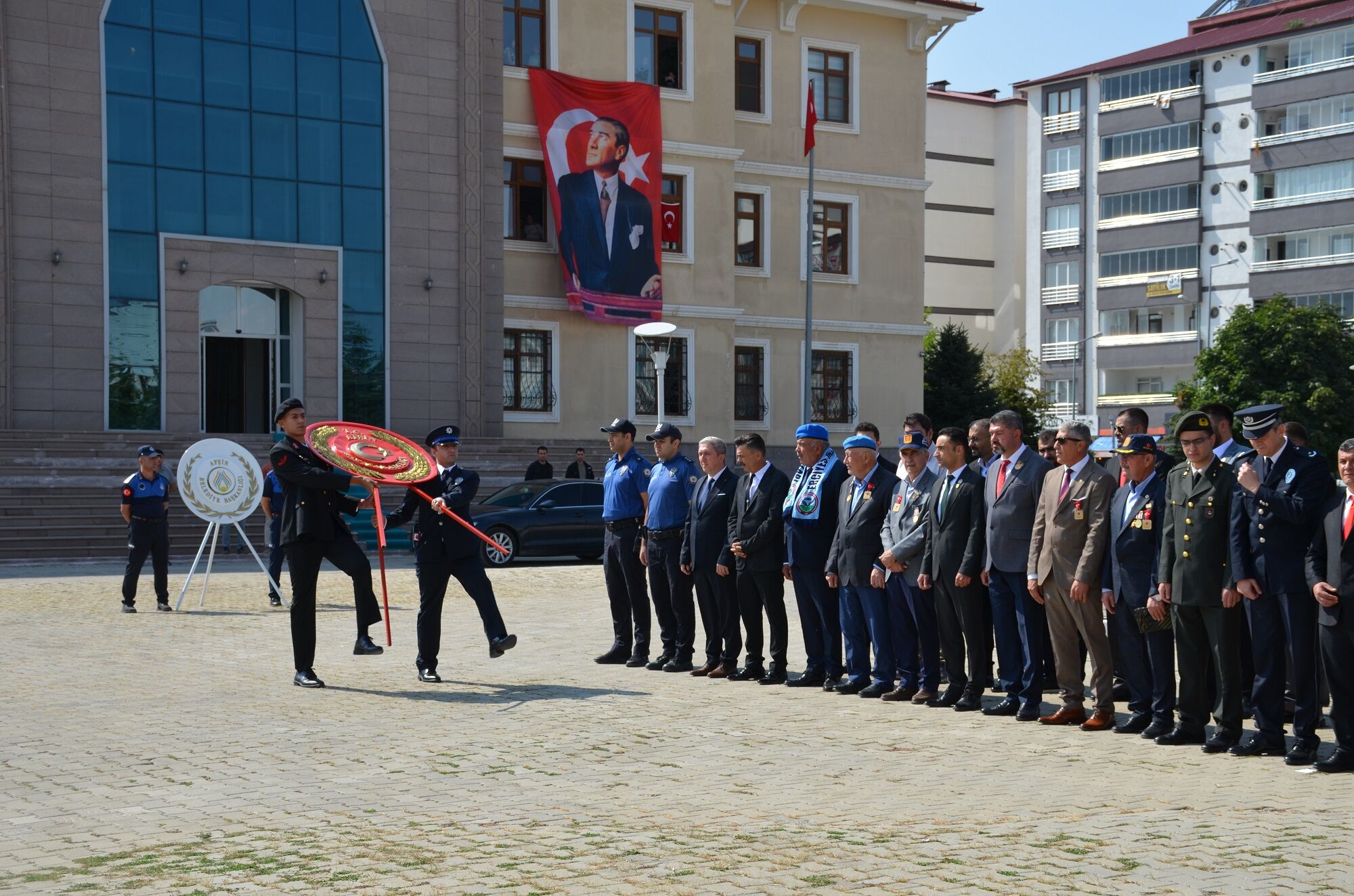 Afşin’de 19 Eylül Gaziler Günü Törenle Kutlandı (1)