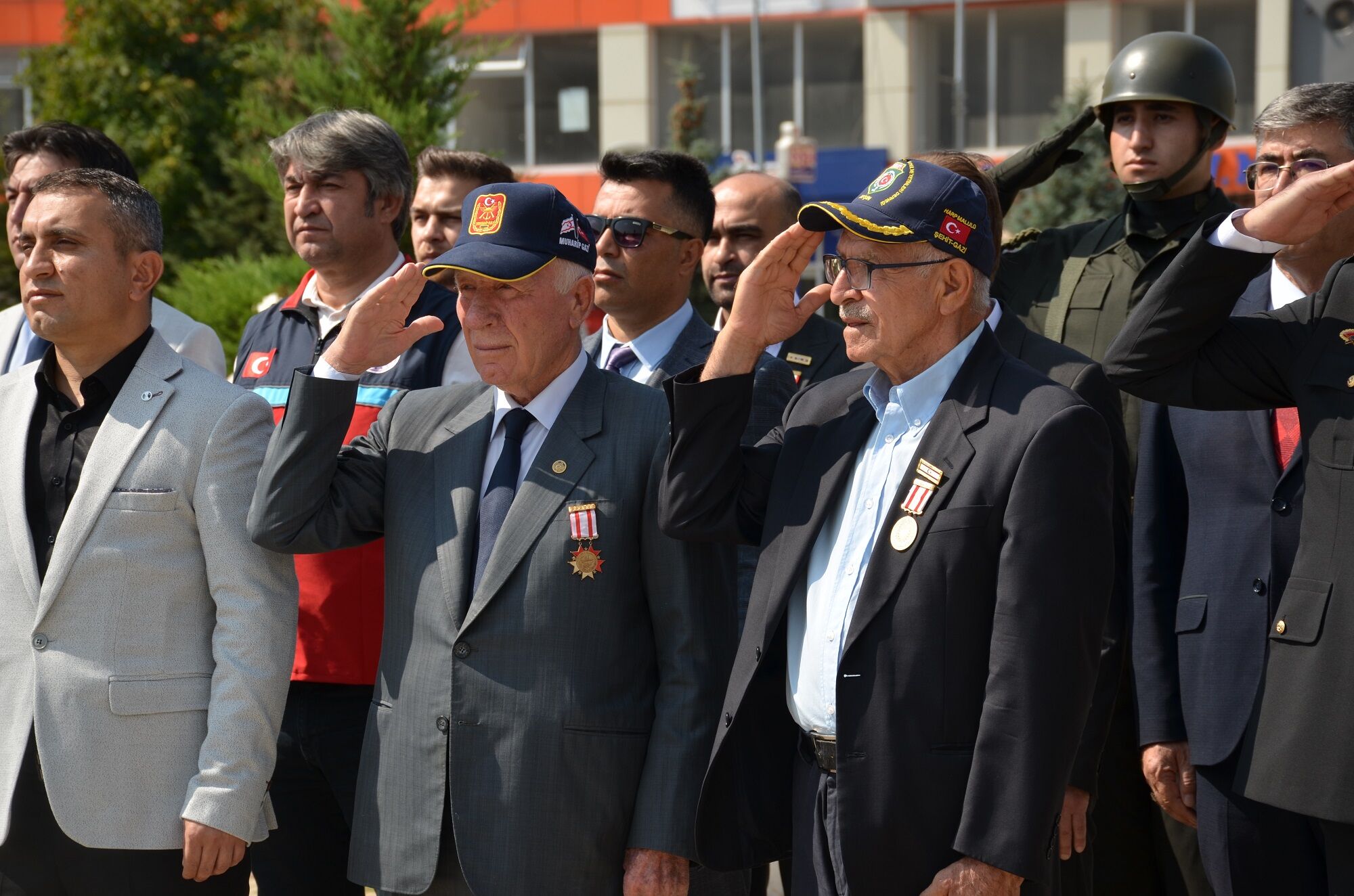 Afşin’de 19 Eylül Gaziler Günü Törenle Kutlandı (9)