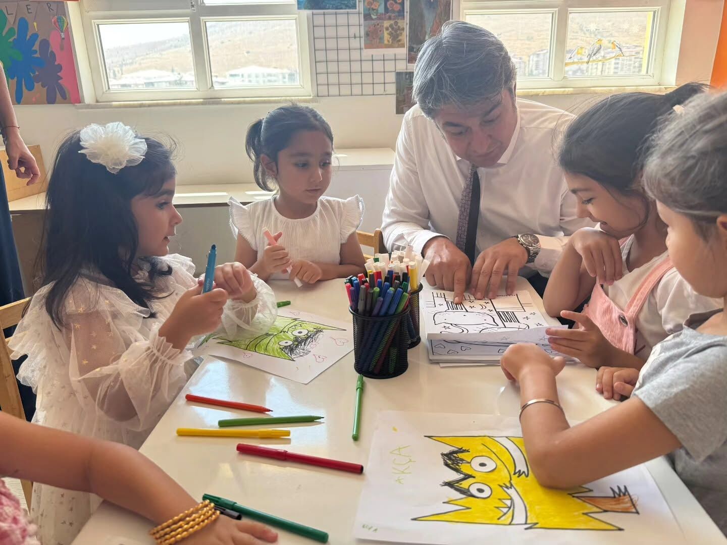 Afşin’de Yeni Eğitim Öğretim Yılı Anaokulunda Coşkuyla Başladı2