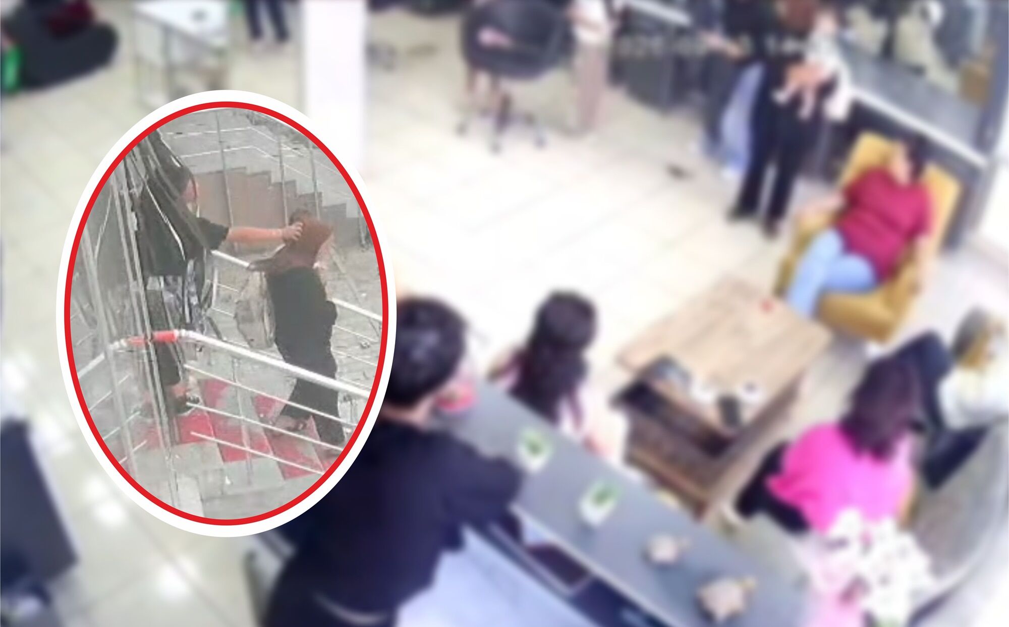 Afşin’deki Kuaför Kavgasında Yeni Görüntüler Ortaya Çıktı