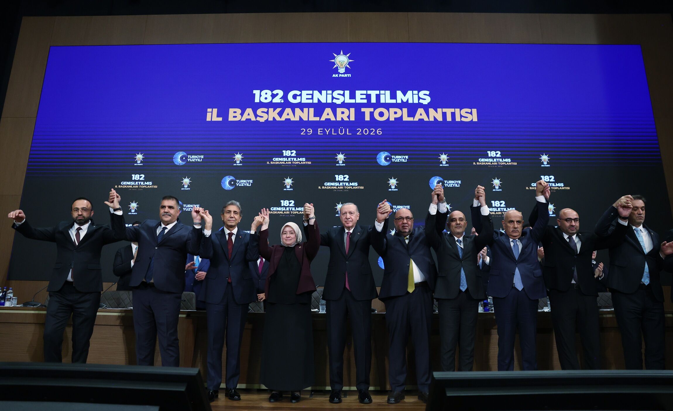 Ak Parti 182. Genişletilmiş İl Başkanları Toplantısı (1)