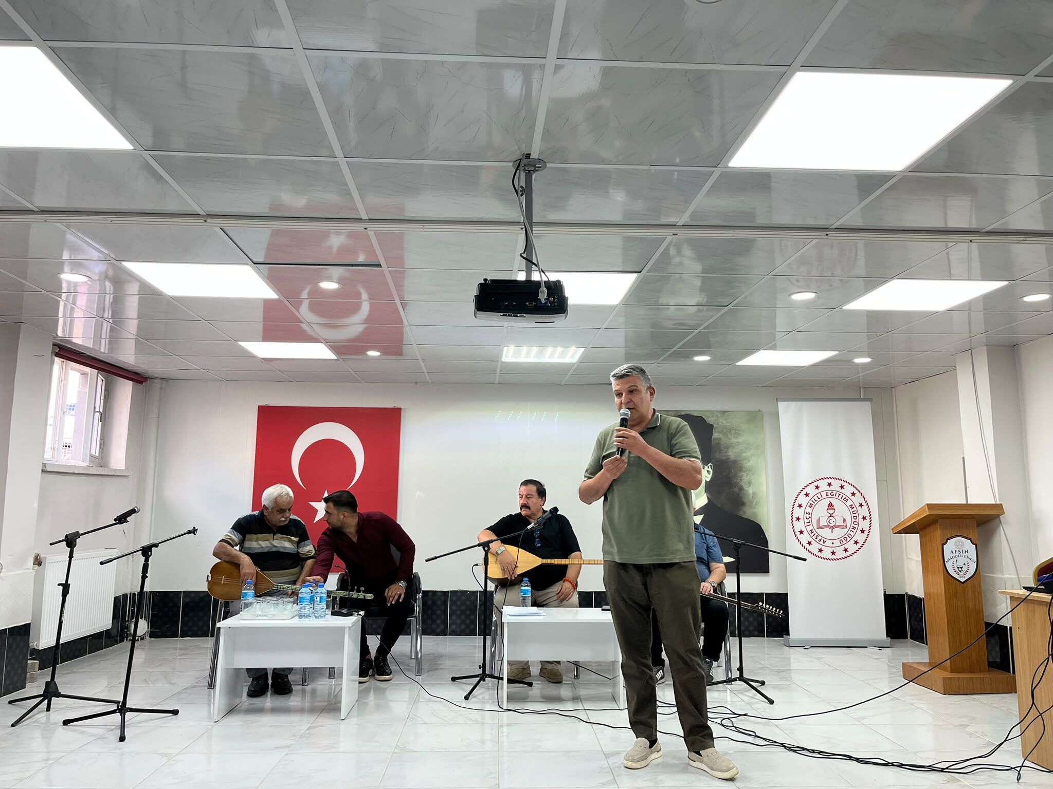 Âşıklık Geleneği Afşin Anadolu Lisesi’nde Gençlerle Buluştu (1)