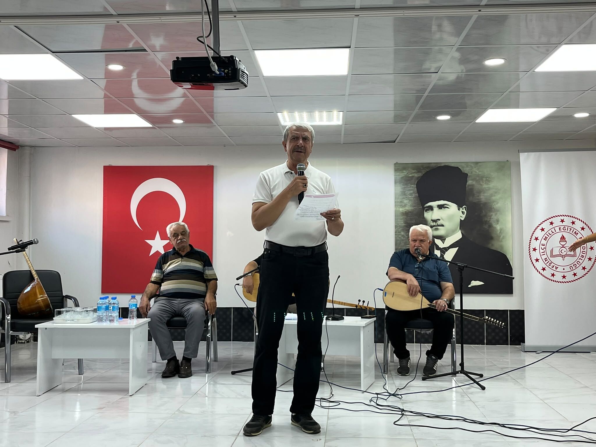 Âşıklık Geleneği Afşin Anadolu Lisesi’nde Gençlerle Buluştu (5)