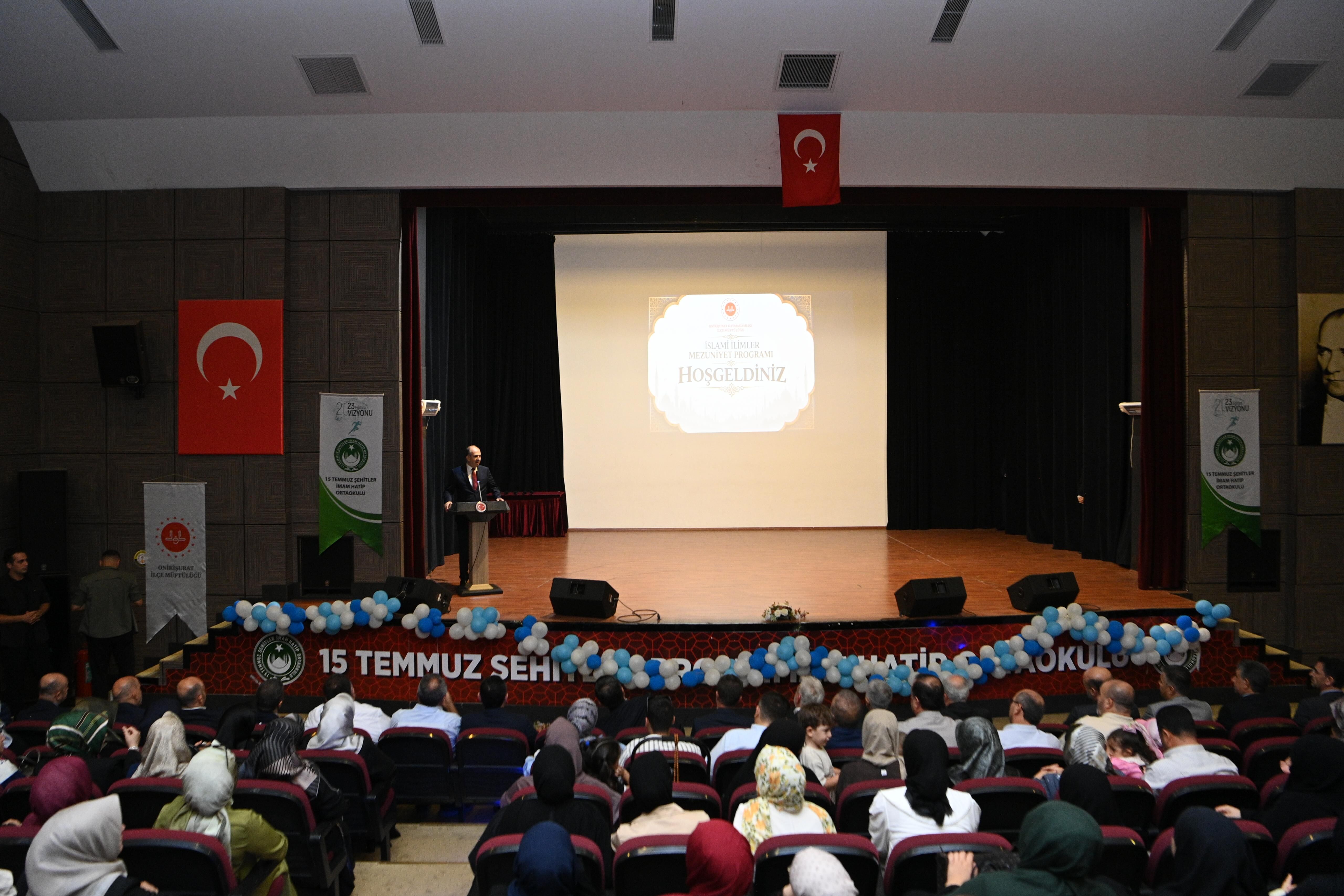 Başkan Görgel, 70 Hafızın Mezuniyet Sevincine Ortak Oldu (3)