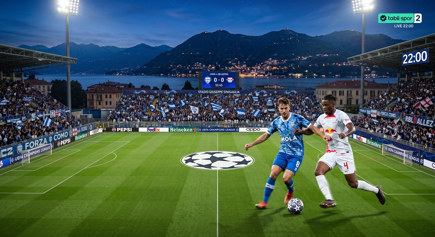 Como - RB Leipzig Maçı Ne Zaman, Saat Kaçta, Hangi Kanalda? (Şampiyonlar Ligi 1. Hafta)