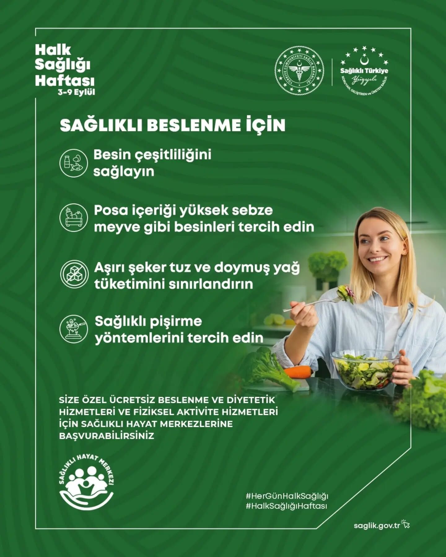 Halk Sağlığı Haftası Sağlıklı Yaşam İçin Önemli Uyarılar (2)