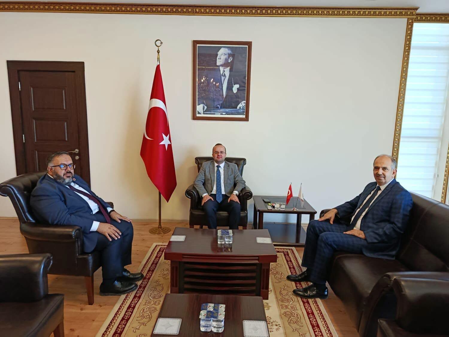İl Müftüsü Güller’den Kaymakam Arslantürk’e Ziyaret