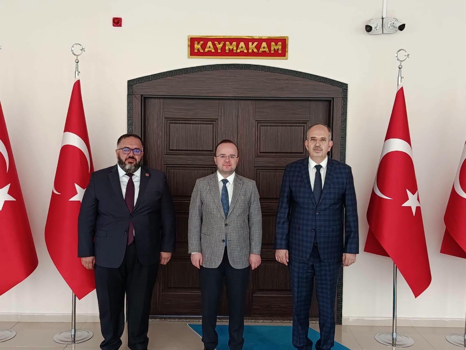 İl Müftüsü Güller’den Kaymakam Arslantürk’e Ziyaret1
