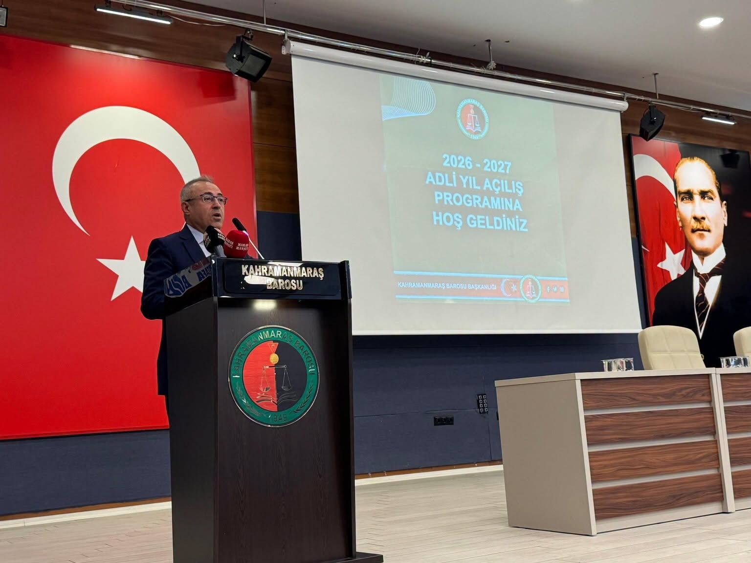 Kahramanmaraş Barosu’nda Yeni Adli Yıl Açılışı Gerçekleştirildi (2)