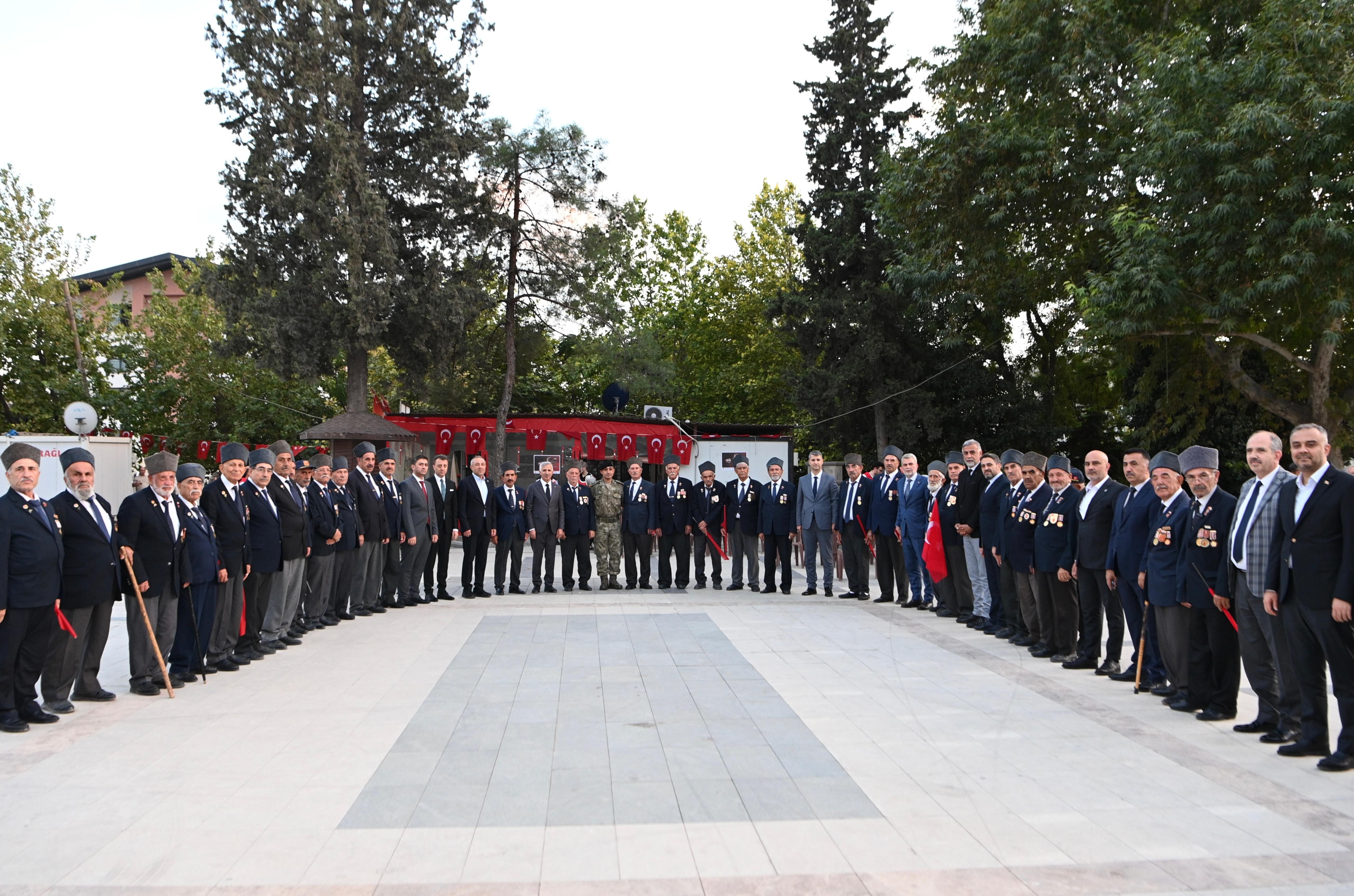 Kahramanmaraş'ta 19 Eylül Gaziler Günü Kutlandı (1)