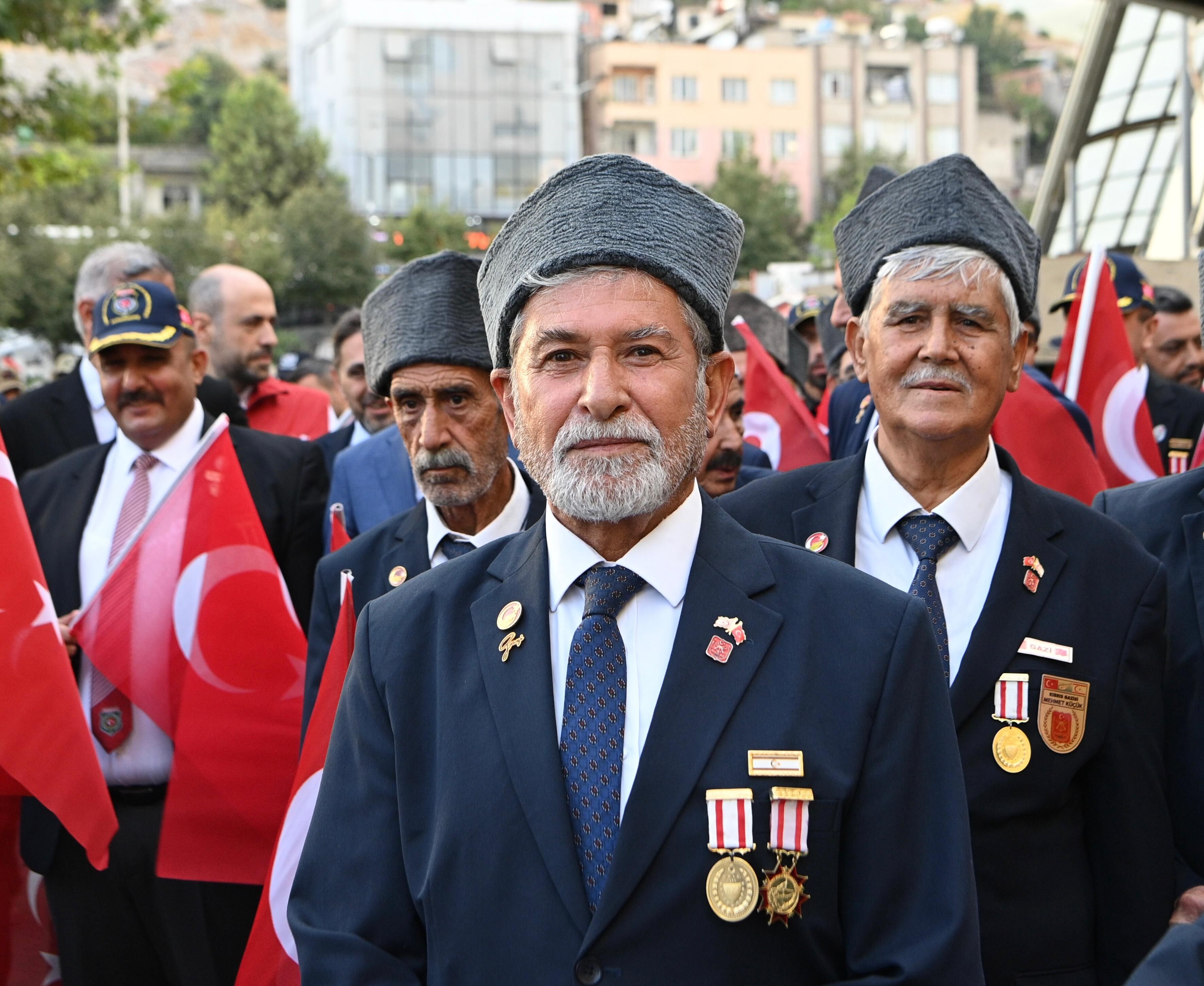 Kahramanmaraş'ta 19 Eylül Gaziler Günü Kutlandı (2)