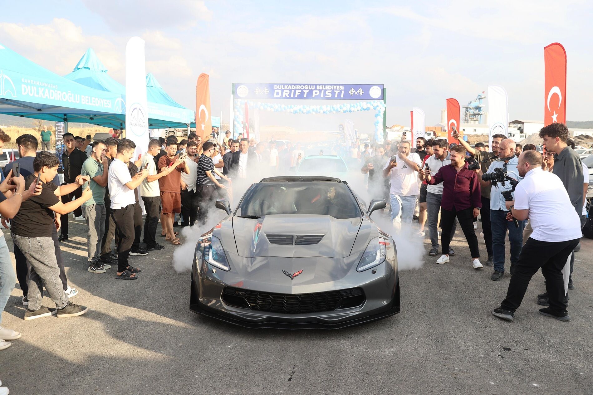 Kahramanmaraş’ta İlk Drift Pisti Açıldı! 9-1