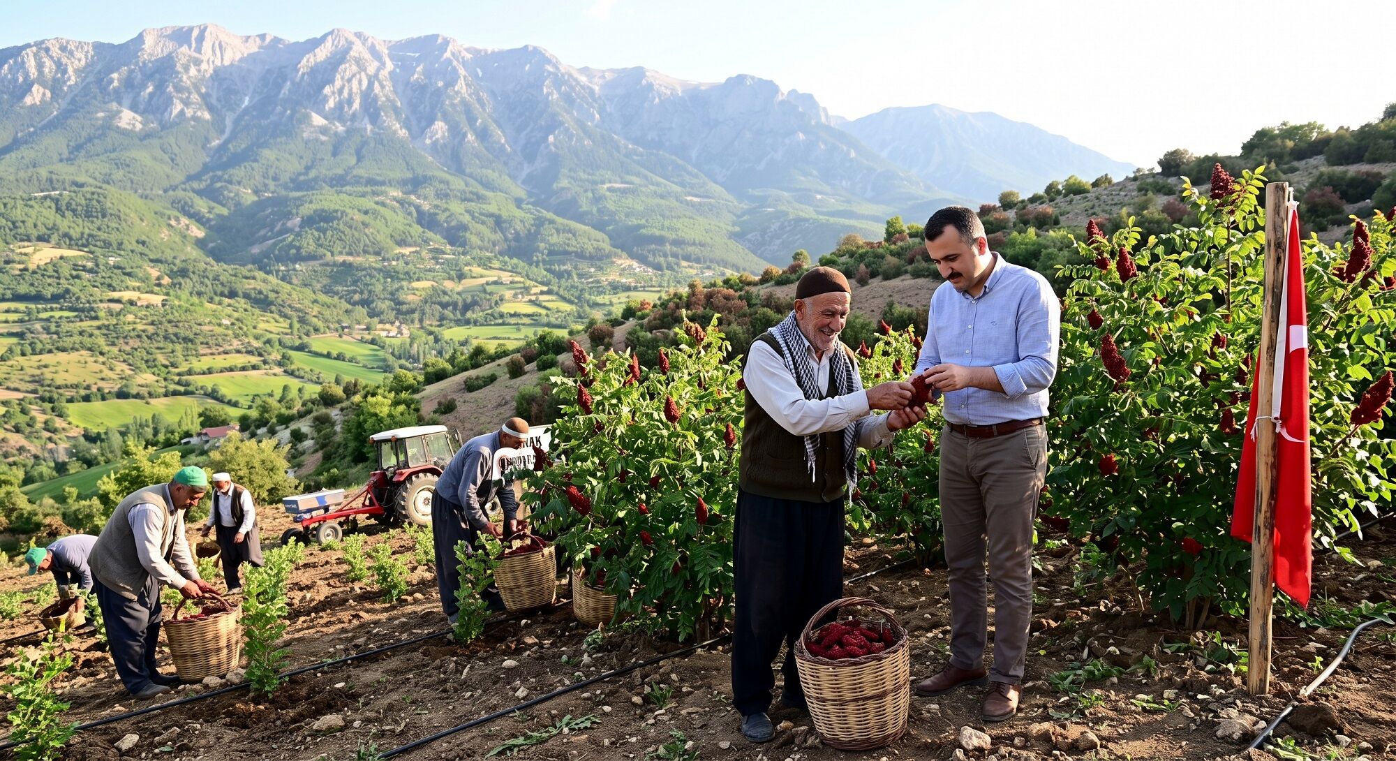 Kahramanmaraş’ta Sumak Bahçesi Projesi Başlıyor