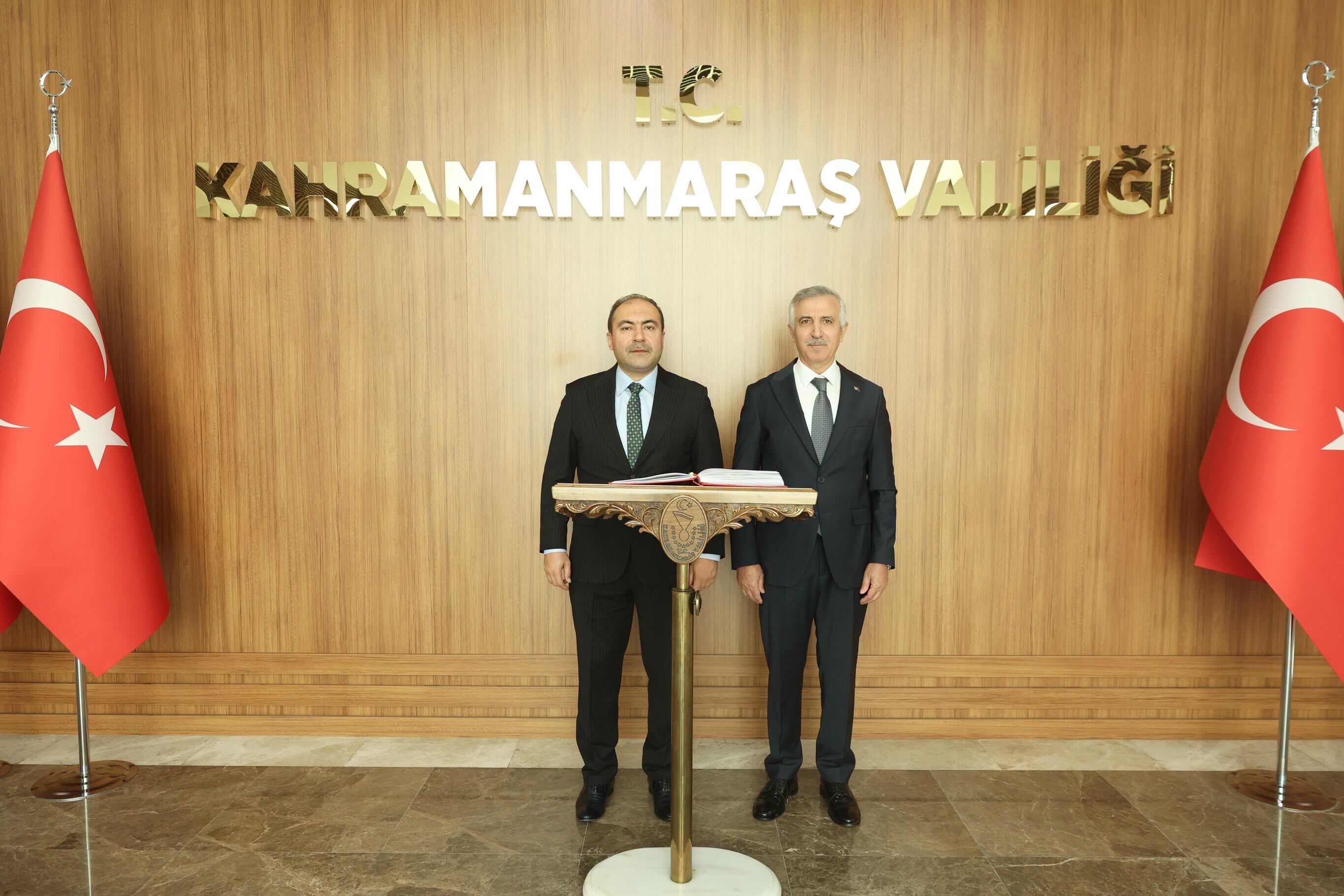 Kahramanmaraş’ta Yargı Mensuplarından Vali Ünlüer’e Ziyaret