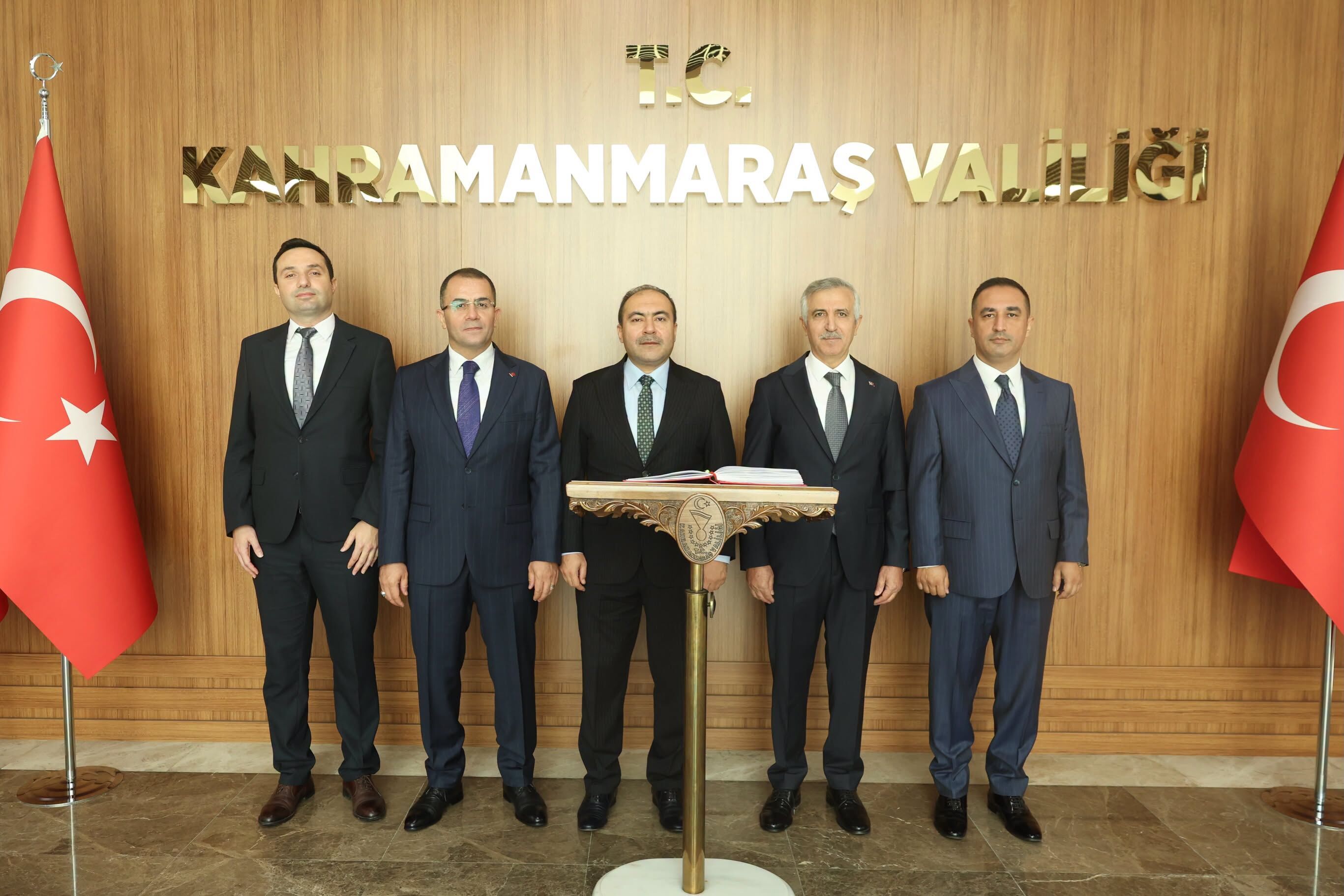 Kahramanmaraş’ta Yargı Mensuplarından Vali Ünlüer’e Ziyaret3