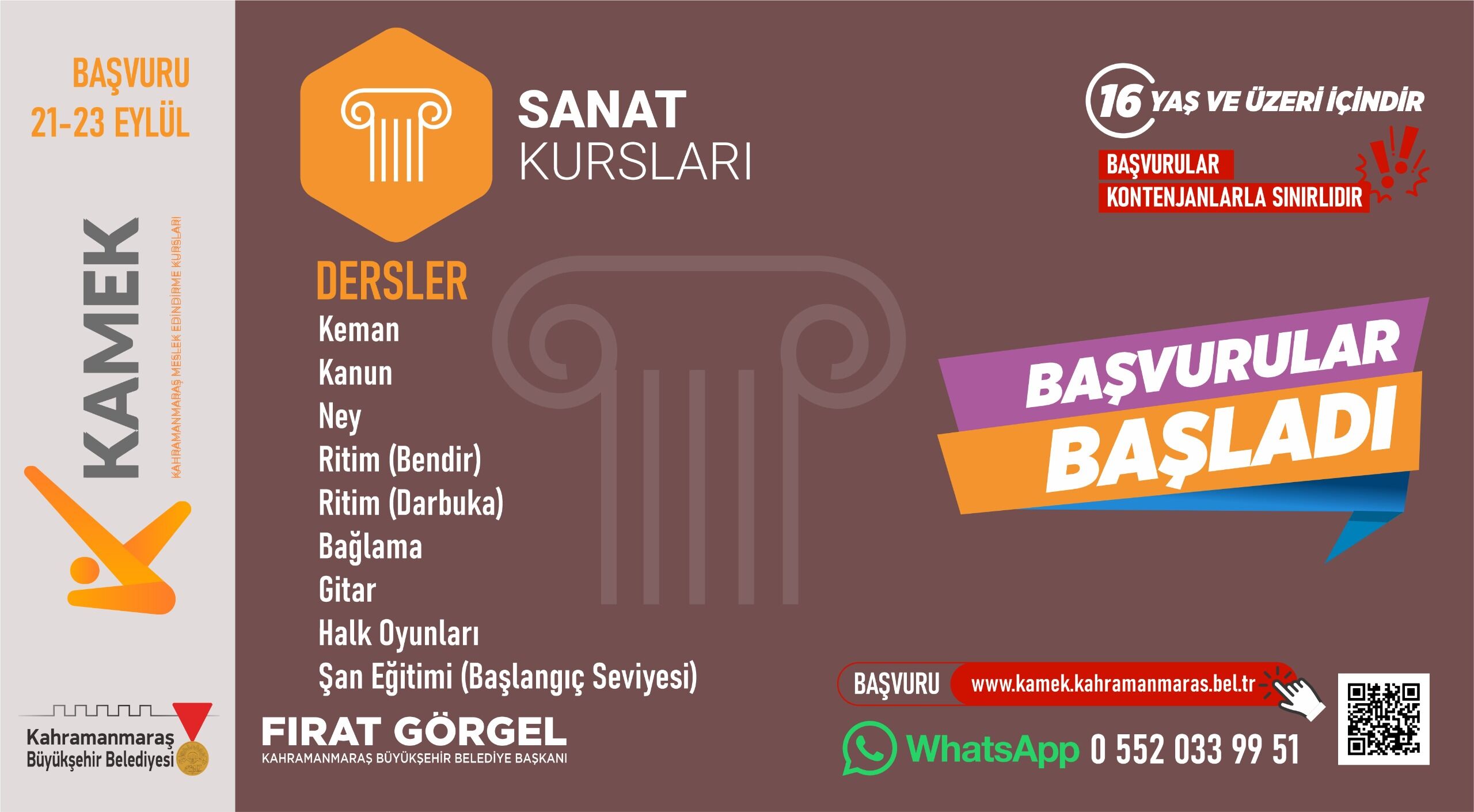 Kamek’te Güz Dönemi Kurslarına Başvurular Başladı (3)