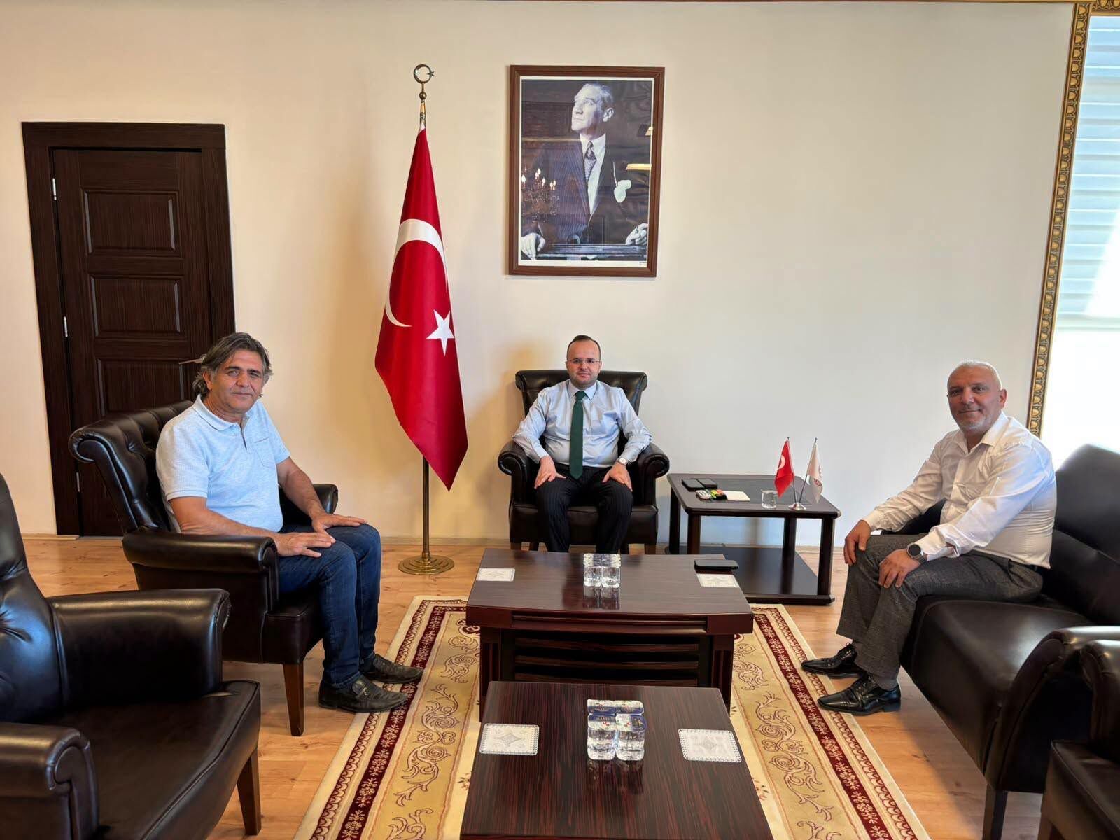 Kaymakam Arslantürk’e Ziyaretler Sürüyor