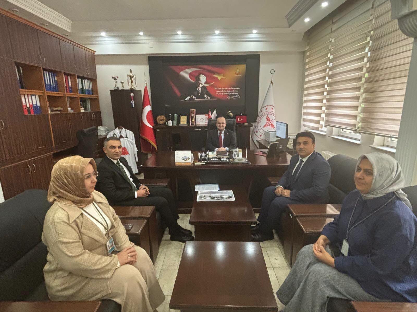 Kaymakam Arslantürk’ten Afşin Devlet Hastanesi’ne Ziyaret1