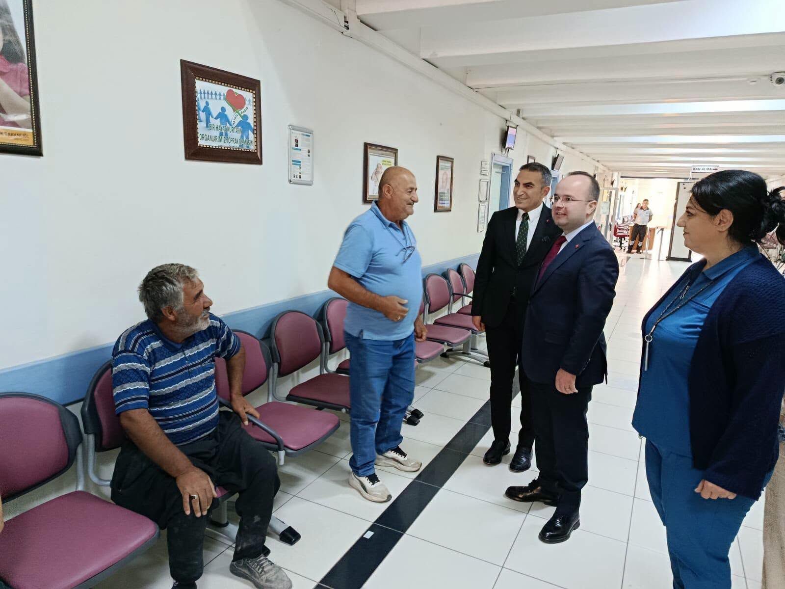 Kaymakam Arslantürk’ten Afşin Devlet Hastanesi’ne Ziyaret2