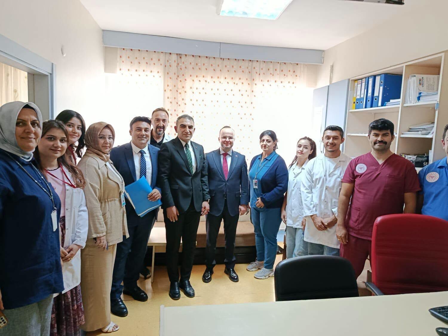 Kaymakam Arslantürk’ten Afşin Devlet Hastanesi’ne Ziyaret4