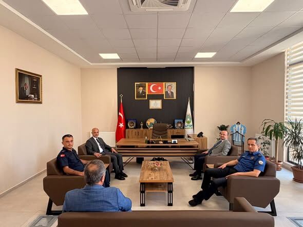 Kaymakam Arslantürk’ten Başkan Kıraç’a Ziyaret