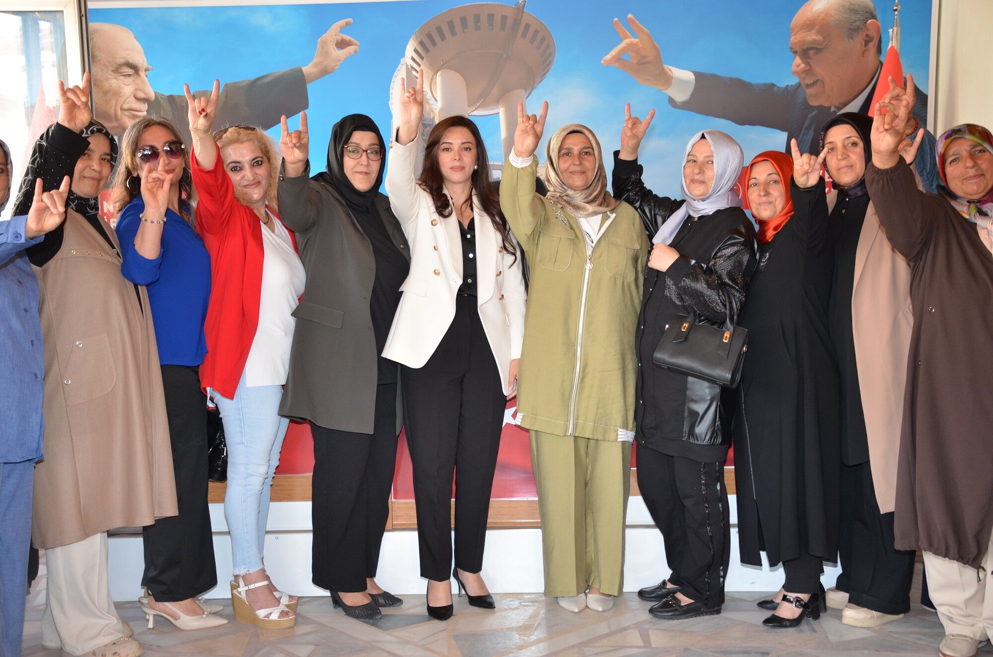 Mhp Afşin Kaçep Başkanlığı’nda Görev Değişimi (10)