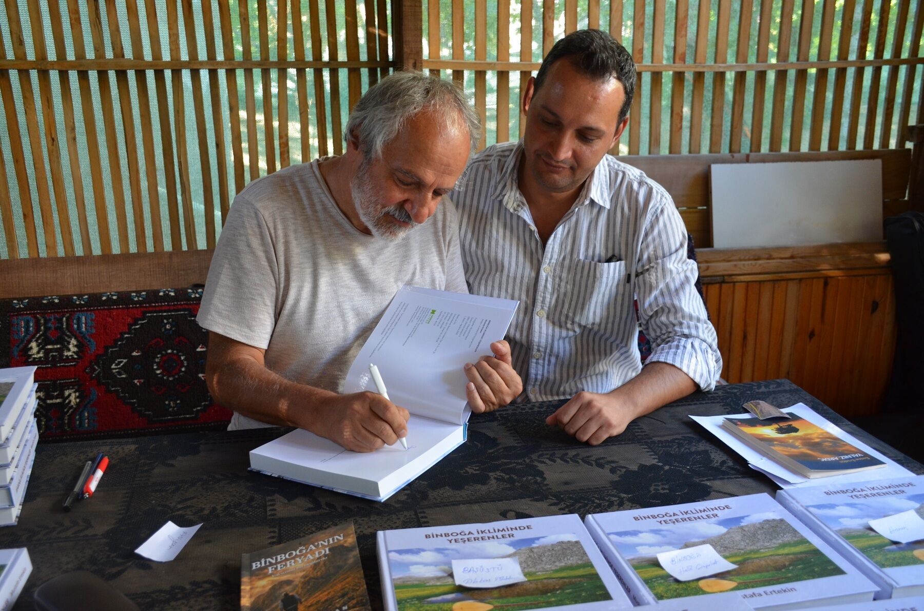 Mustafa Ertekin’in “Binboğa İkliminde Yeşerenler” Kitabı Afşin’de Okurlarla Buluştu (4)