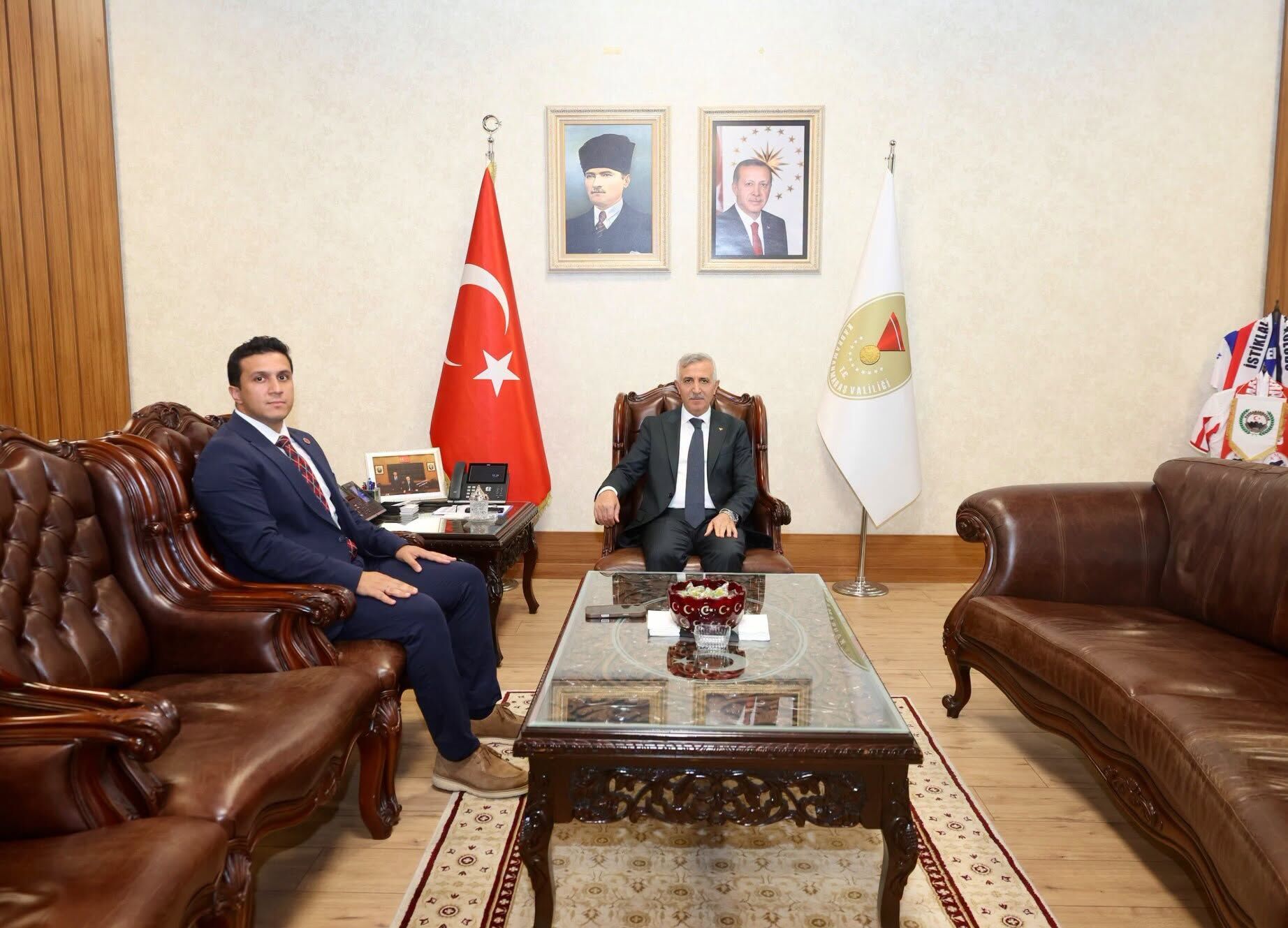 Vali Ünlüer, İletişim Başkanlığı Gaziantep Bölge Müdürü Çivi’yi Ağırladı