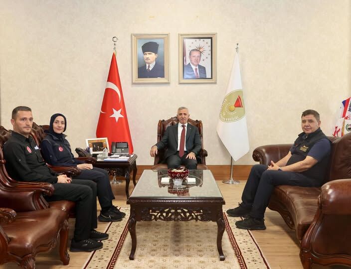 Vali Ünlüer, Tuğgeneral Kan Ve Afad Yöneticilerini Ağırladı2