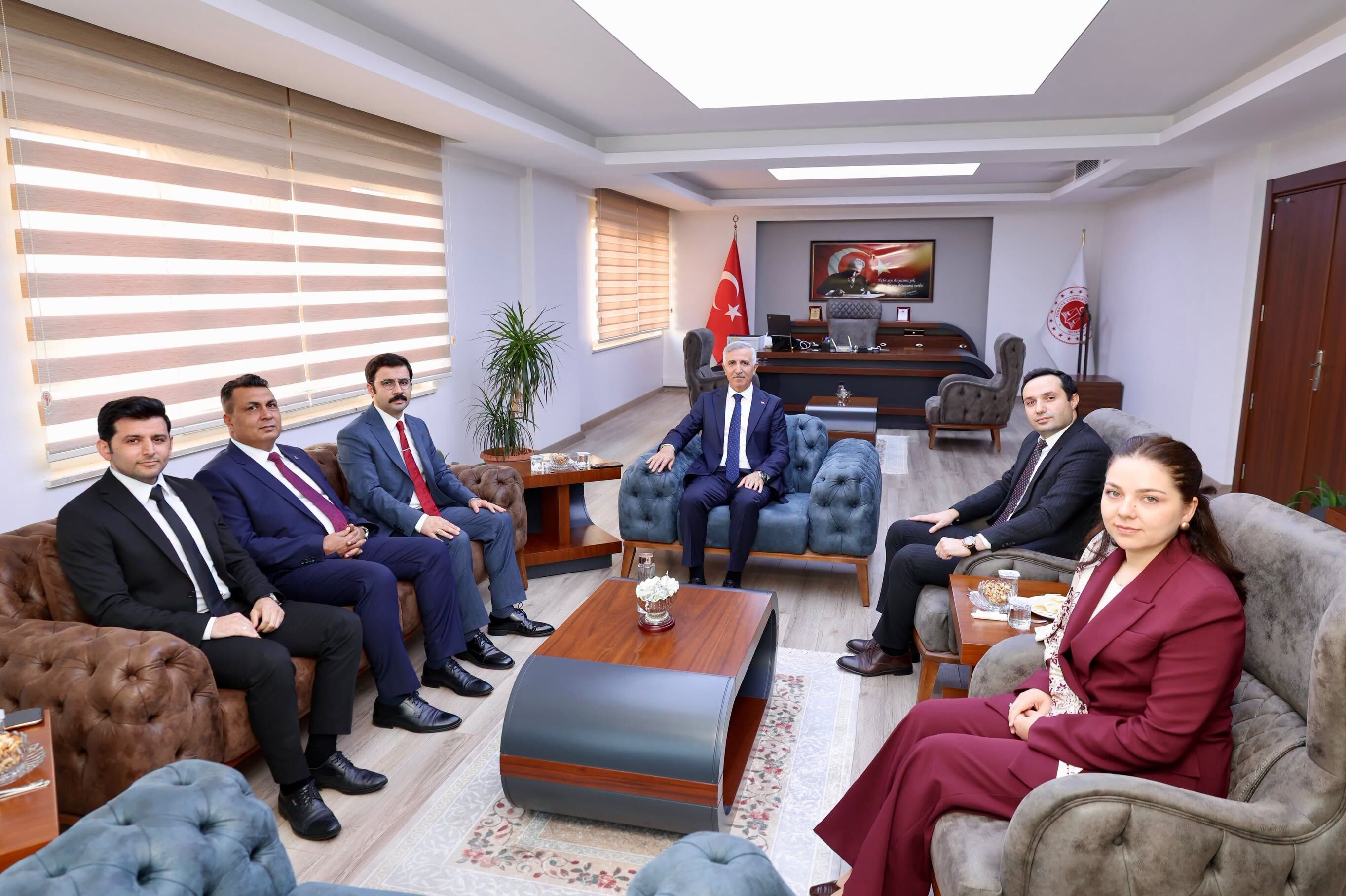 Vali Ünlüer’den Kahramanmaraş İdare Ve Vergi Mahkemelerine Ziyaret