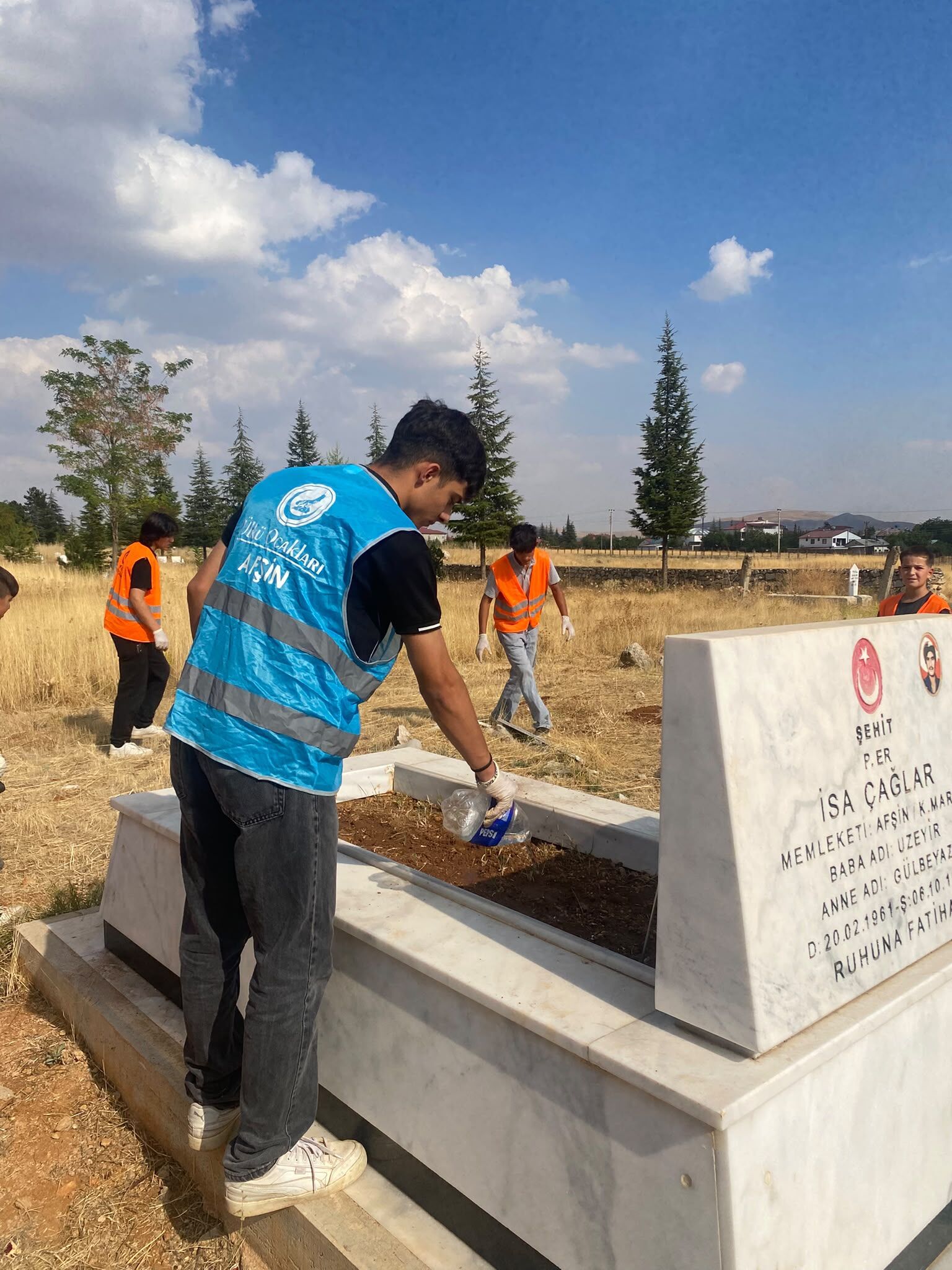 Afşin Ülkü Ocakları’ndan Gaziler Günü’nde Şehitlere Anlamlı Vefa