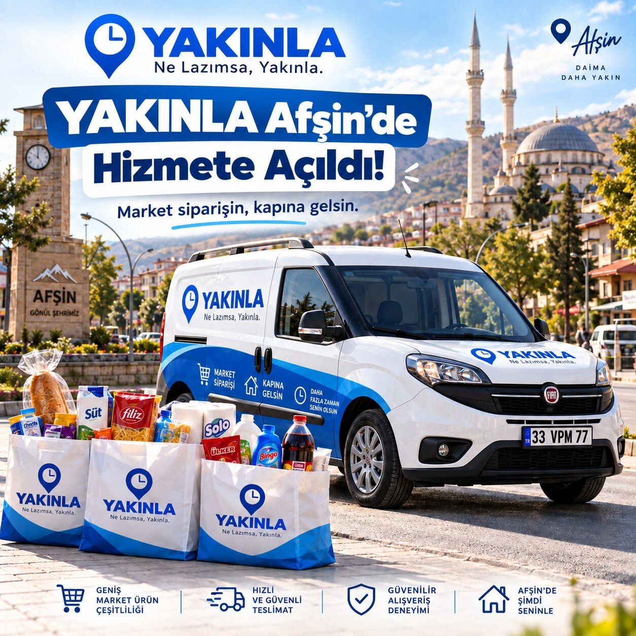 Yakınla Afşin'de Hizmete Açıldı (3)